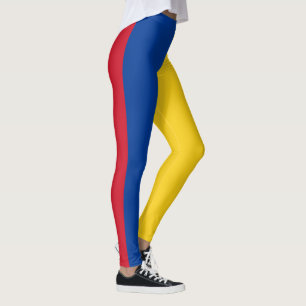 Legging Bandeira da Colômbia