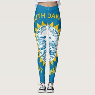 Legging Bandeira da Dakota do Sul