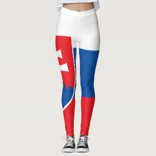 Legging Bandeira da Eslováquia