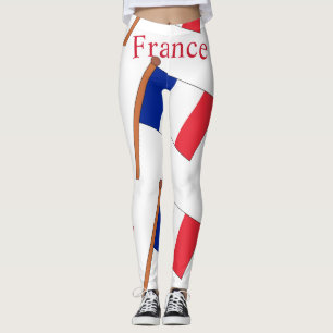 Legging Bandeira da França Thunder_Cove
