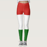 Legging Bandeira da Hungria<br><div class="desc">A bandeira da Hungria não contém o casaco de armas húngaro,  mas o casaco de armas é frequentemente utilizado em ocasiões solenes. #hungria #hungarian #budapest #patriotic</div>