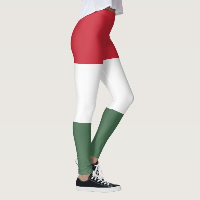 Legging Bandeira da Hungria (Direita)
