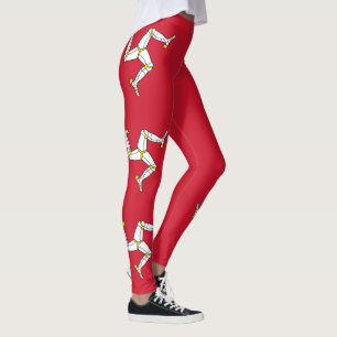 Legging Bandeira da Ilha de Man