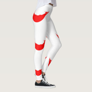 Legging Bandeira da Ilha de Páscoa