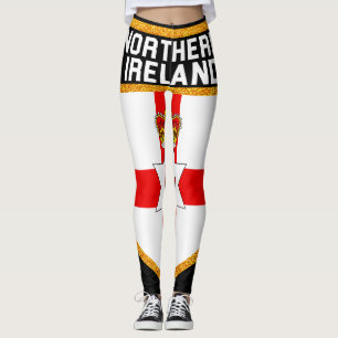 Legging Bandeira da Irlanda do norte
