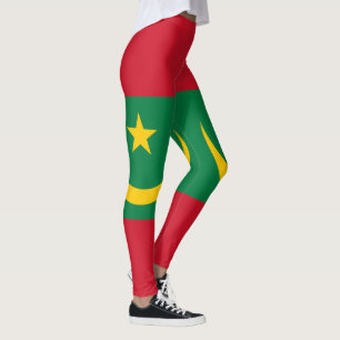 Legging Bandeira da Mauritânia