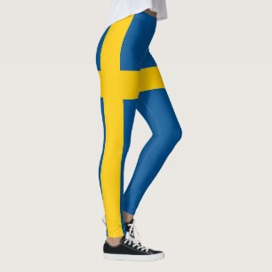 Legging Bandeira da Suécia