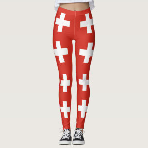 Legging Bandeira da suiça