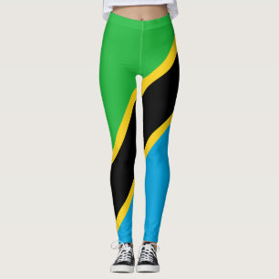 Legging Bandeira da Tanzânia