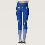 Legging Bandeira da União Europeia<br><div class="desc">Bandeira da União Europeia</div>