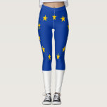 Legging Bandeira da União Europeia<br><div class="desc">Bandeira da União Europeia</div>