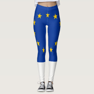 Legging Bandeira da União Europeia