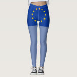 Legging Bandeira da União Europeia<br><div class="desc">Bandeira da União Europeia</div>