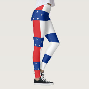 Legging Bandeira das Antilhas Neerlandesas