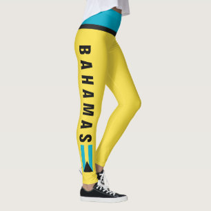 Legging Bandeira das caneleiras de Bahamas mini