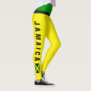 Legging Bandeira das caneleiras de Jamaica mini
