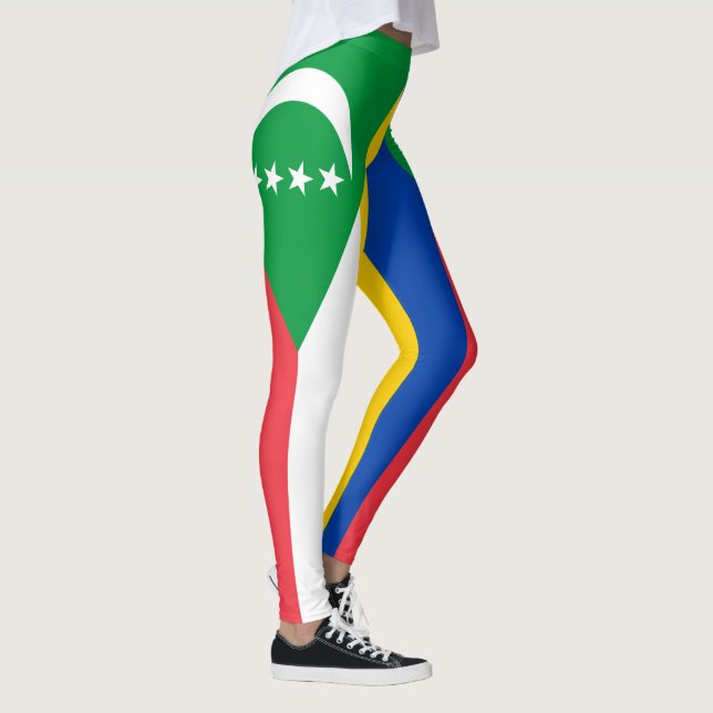 Legging Bandeira das Comores (Direita)