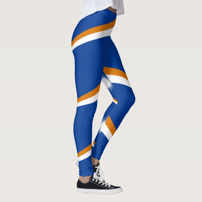 Legging Bandeira das Ilhas Marshall (Direita)