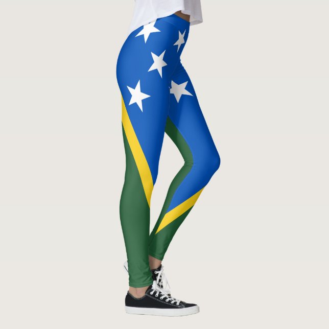Legging Bandeira das Ilhas Salomão (Direita)
