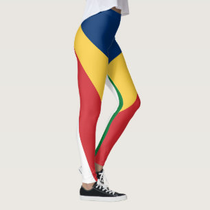 Legging Bandeira das Seychelles