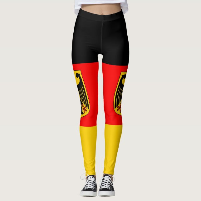 Legging Bandeira de Alemanha (Frente)