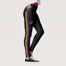 Legging Bandeira de arizona e Arizona, moda dos EUA, viage
