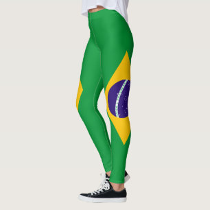 Legging Bandeira de Brasil