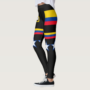 Legging Bandeira de Colômbia