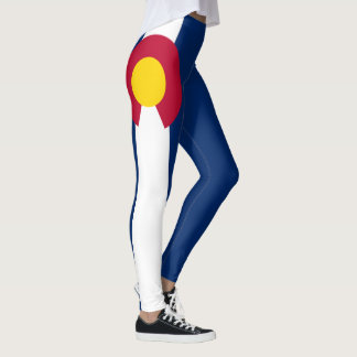 Legging Bandeira de Colorado sangramento de um cheio de 90