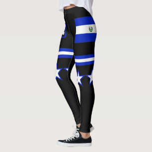 Legging Bandeira de El Salvador
