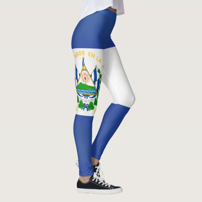 Legging Bandeira de El Salvador Legal (Direita)