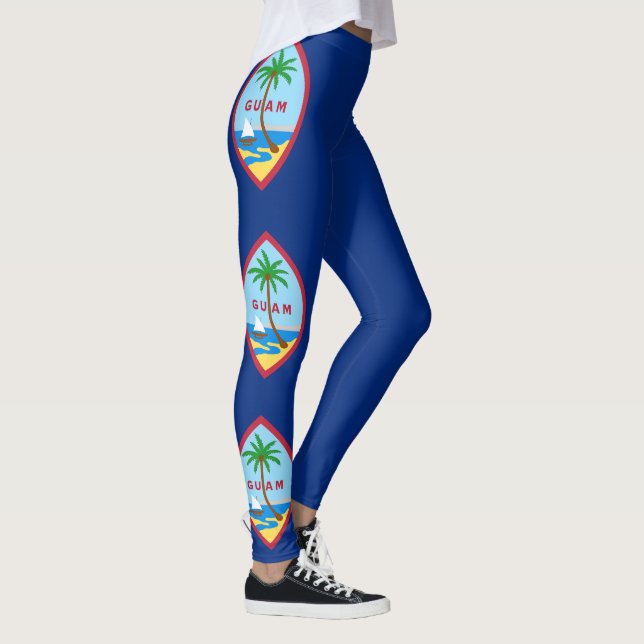 Legging Bandeira de Guam (Direita)