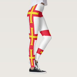 Legging Bandeira de Guernsey