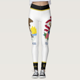 Legging bandeira de Illinois