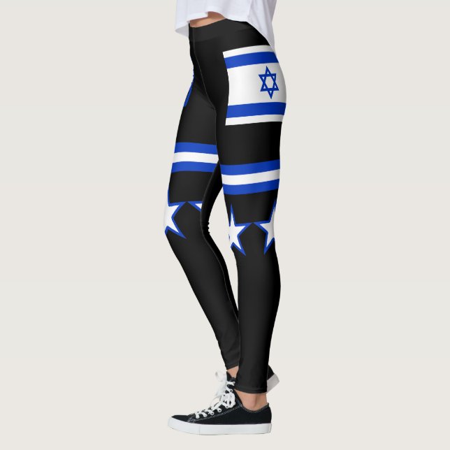 Legging Bandeira de Israel (Esquerda)