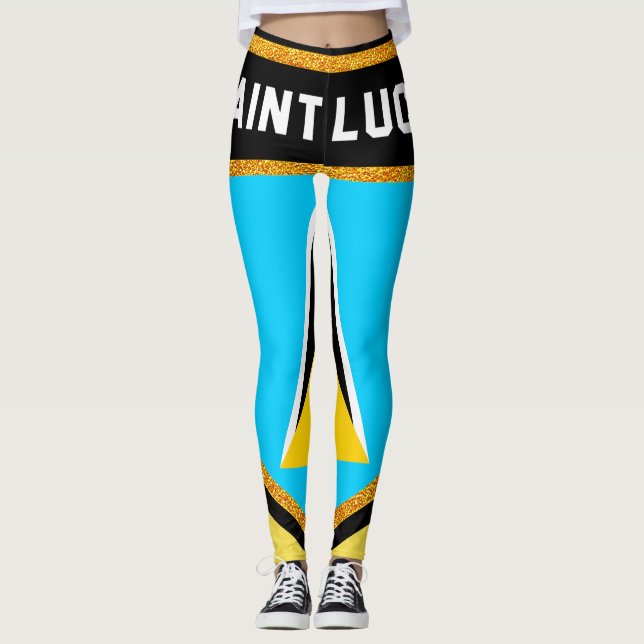 Legging Bandeira de Lucia de santo (Frente)