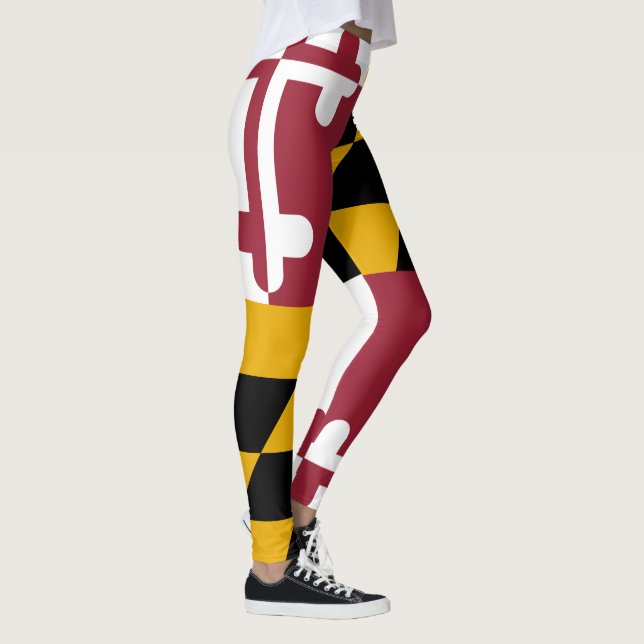 Legging Bandeira de Maryland (Direita)