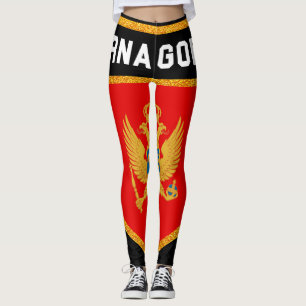 Legging Bandeira de Montenegro