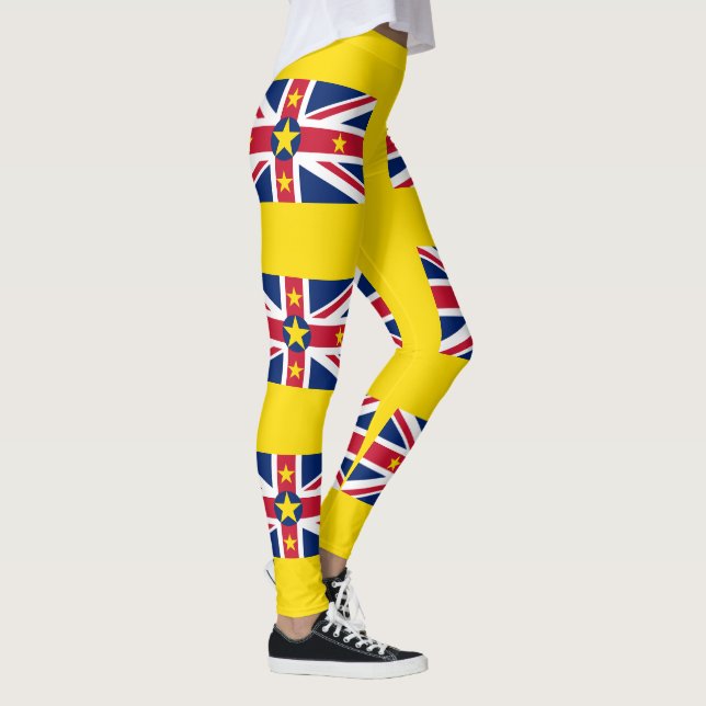 Legging Bandeira de Niue (Direita)
