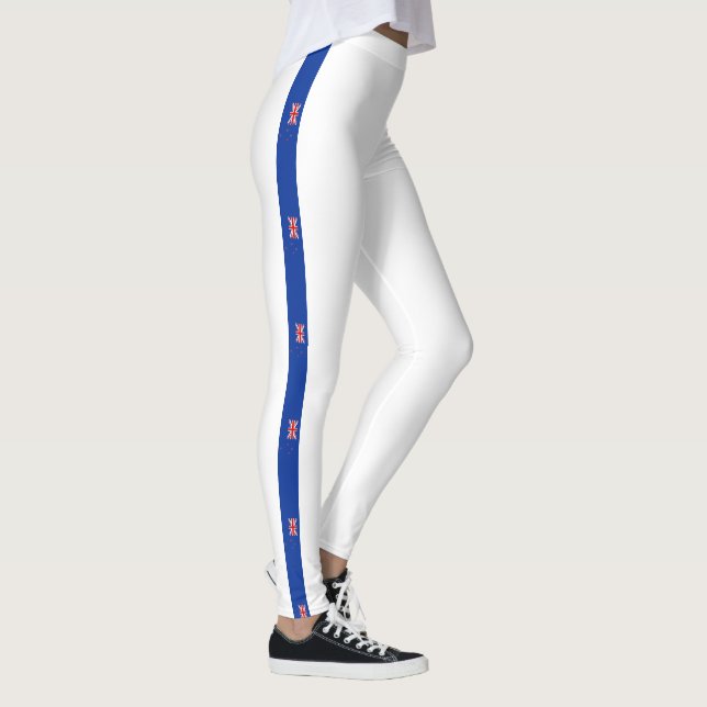 Legging Bandeira de Nova Zelândia (Direita)
