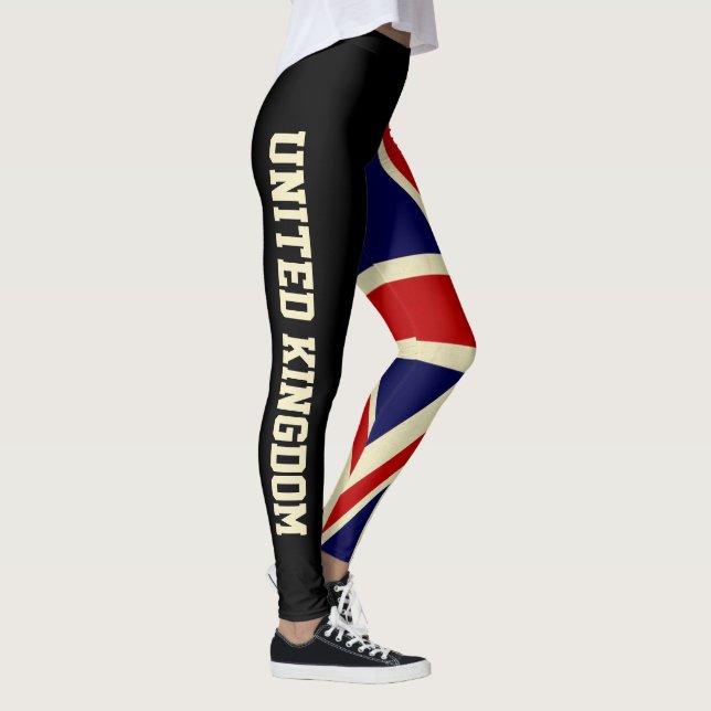 Legging Bandeira de Reino Unido (Direita)