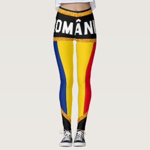 Legging Bandeira de Romania