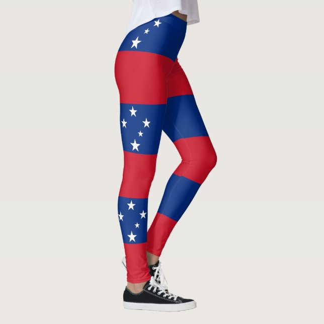 Legging Bandeira de Samoa (Direita)