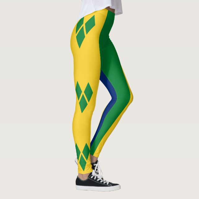 Legging Bandeira de São Vicente (Direita)