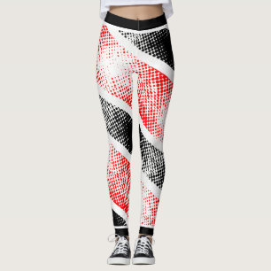 Legging Bandeira de Trinidad e Tobago, em apuros