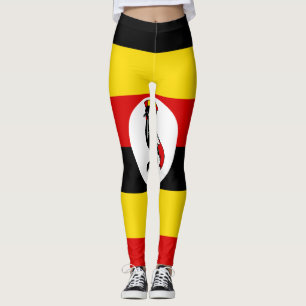 Legging Bandeira de Uganda