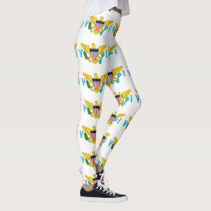 Legging Bandeira de United States Virgin Islands