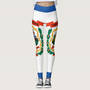 Legging Bandeira de West Virginia