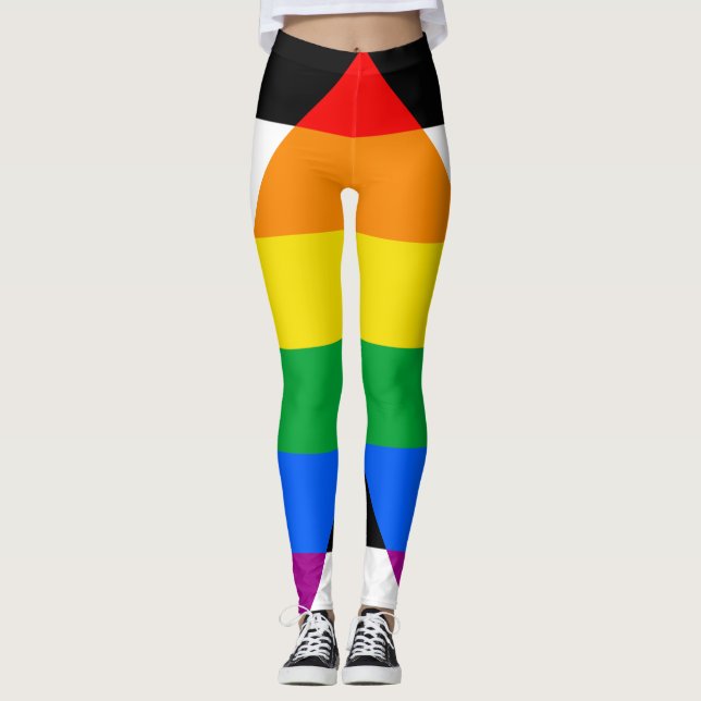 Legging Bandeira do Aliado Hétero (Frente)