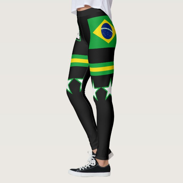 Legging Bandeira do Brasil (Esquerda)